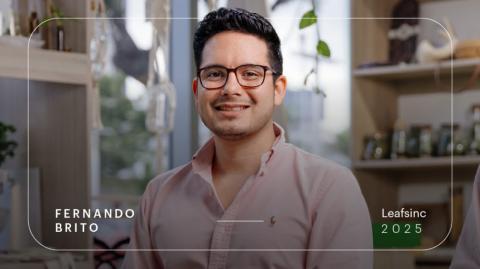 Persona ganadora de la edicion 2025 de Pyme Positiva de BAC Panamá