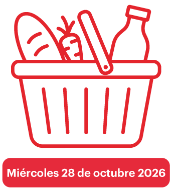 miércoles 28 de octubre 2026