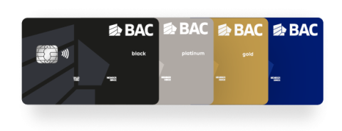 Tarjetas de crédito BAC