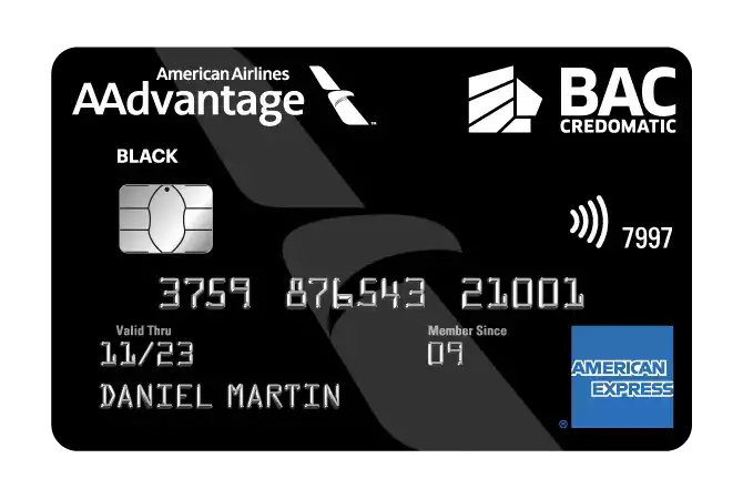 Tarjeta Aadvantage Black