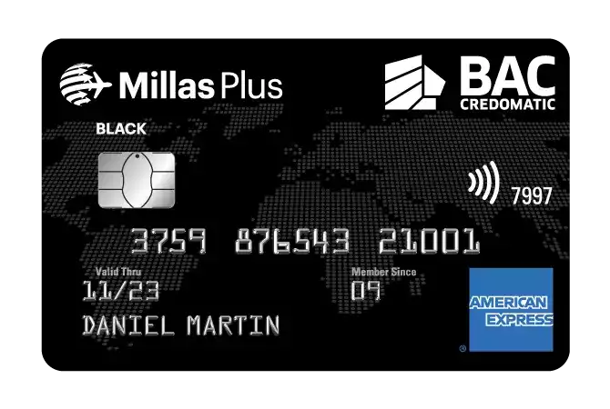 Tarjetas MillasPlus Black