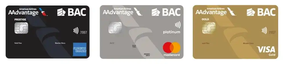 Tarjetas AAdvantage BAC