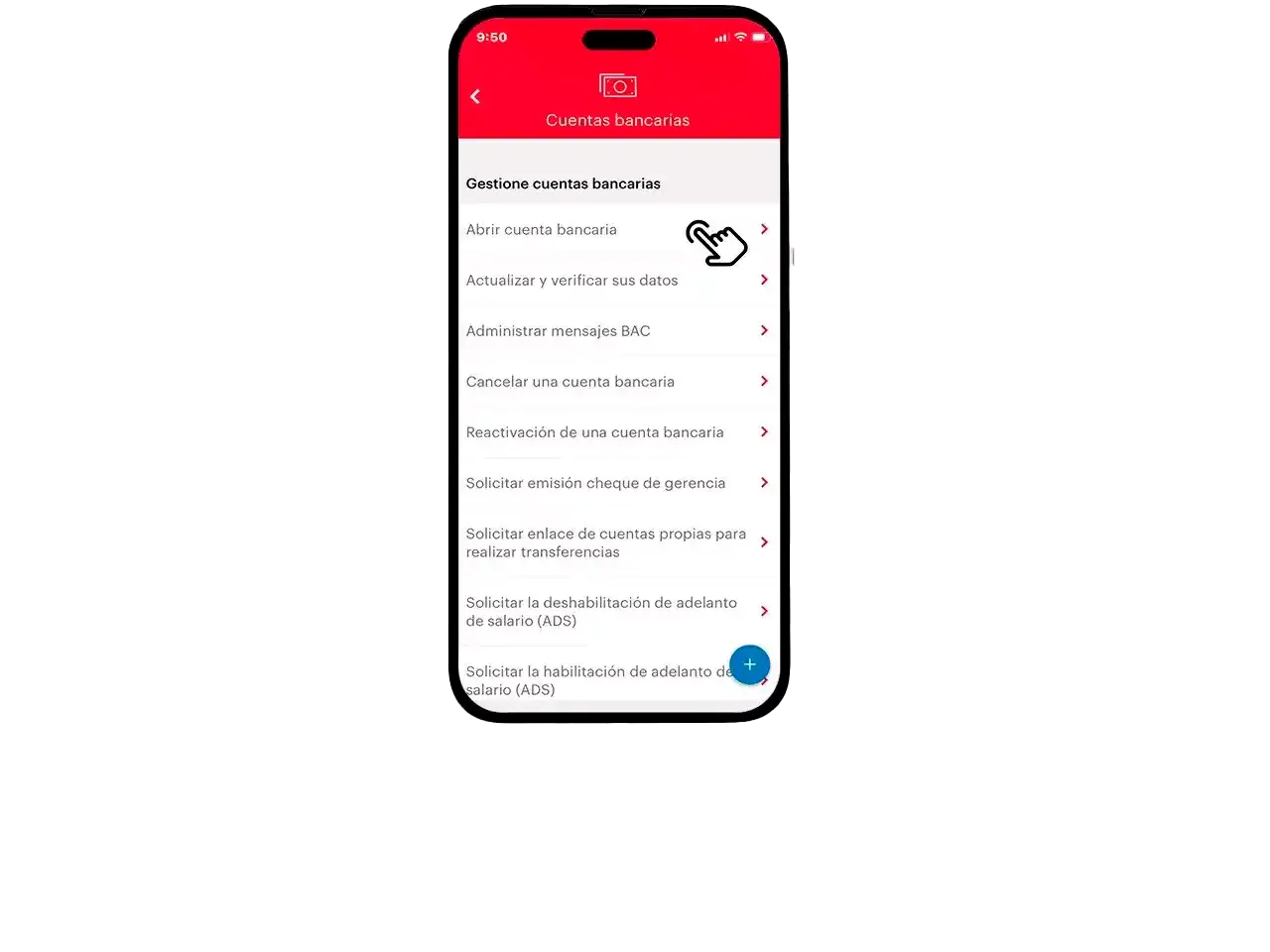 Tutorial App Clienta BAC Cuenta Digital Paso 4