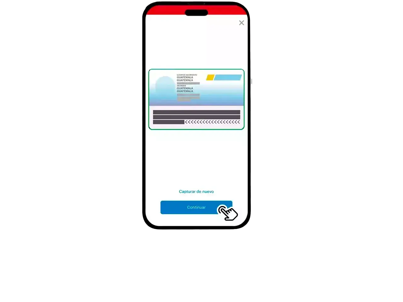 Tutorial apertura cuenta digital app cliente nuevo paso 8