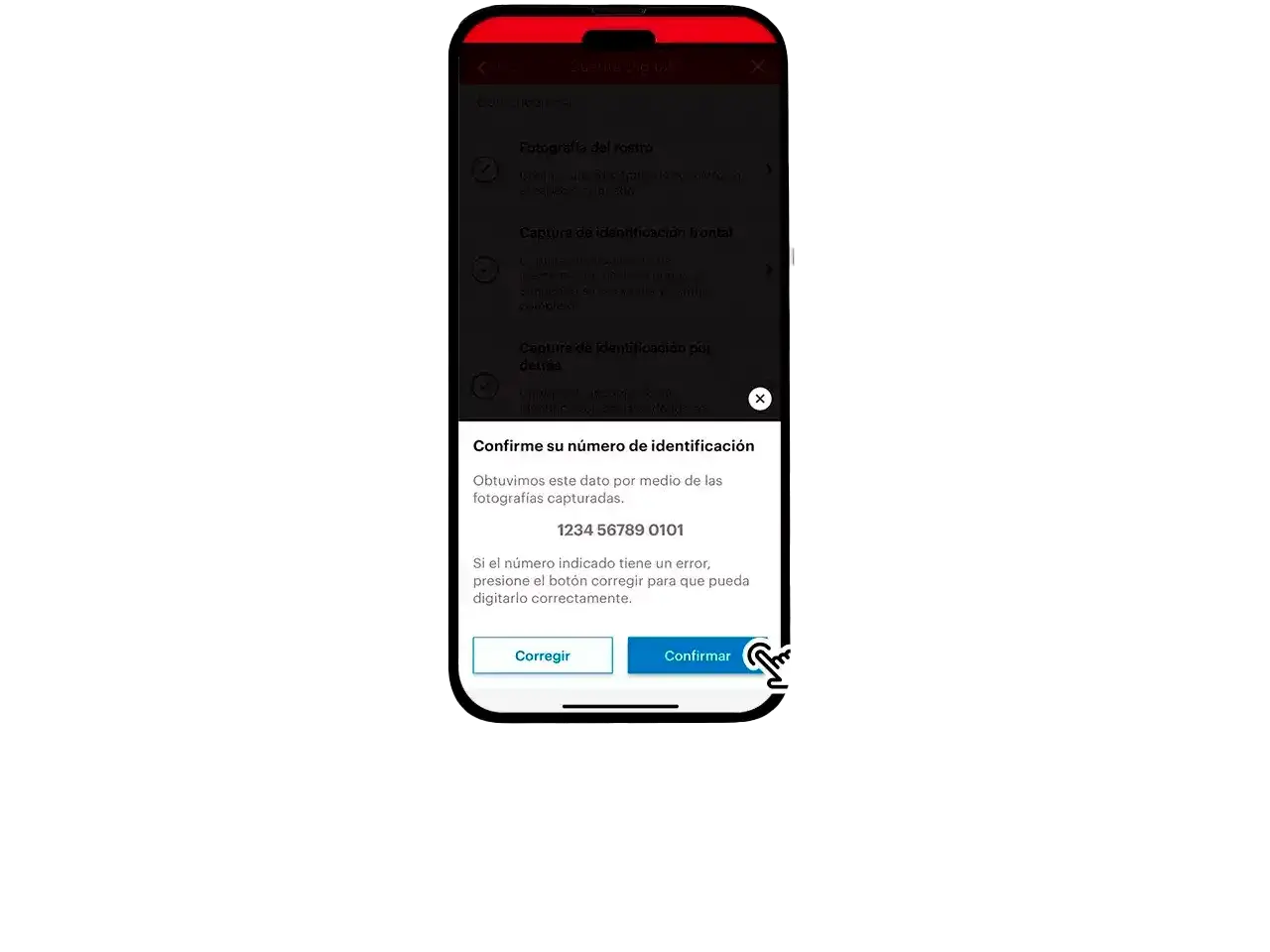 Tutorial apertura cuenta digital app cliente nuevo paso 9