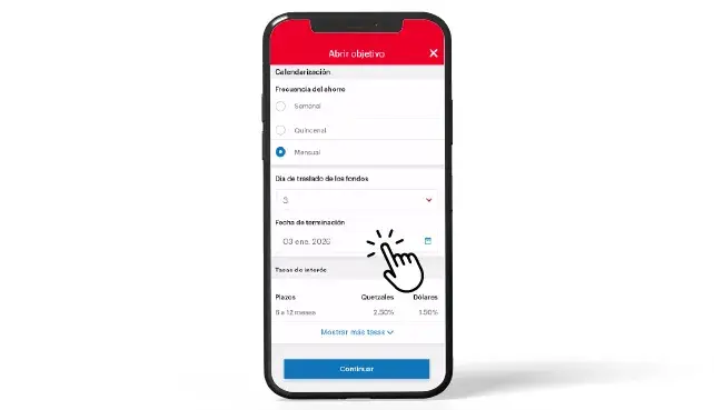 paso 5 objetivos app  