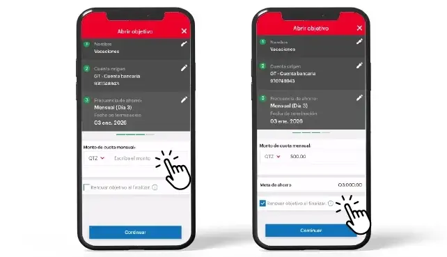 paso 6 objetivos app