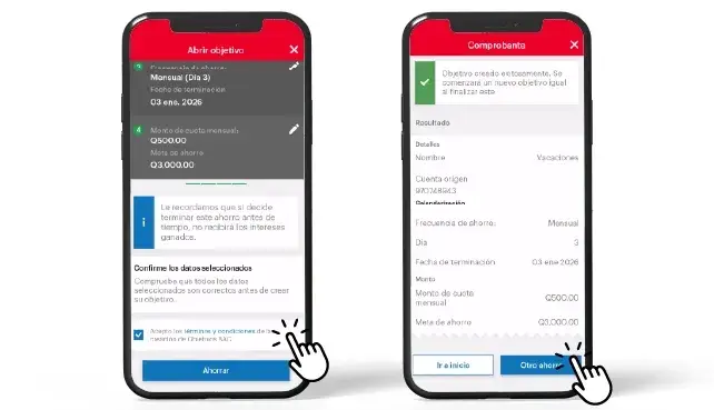 paso 6 objetivos app