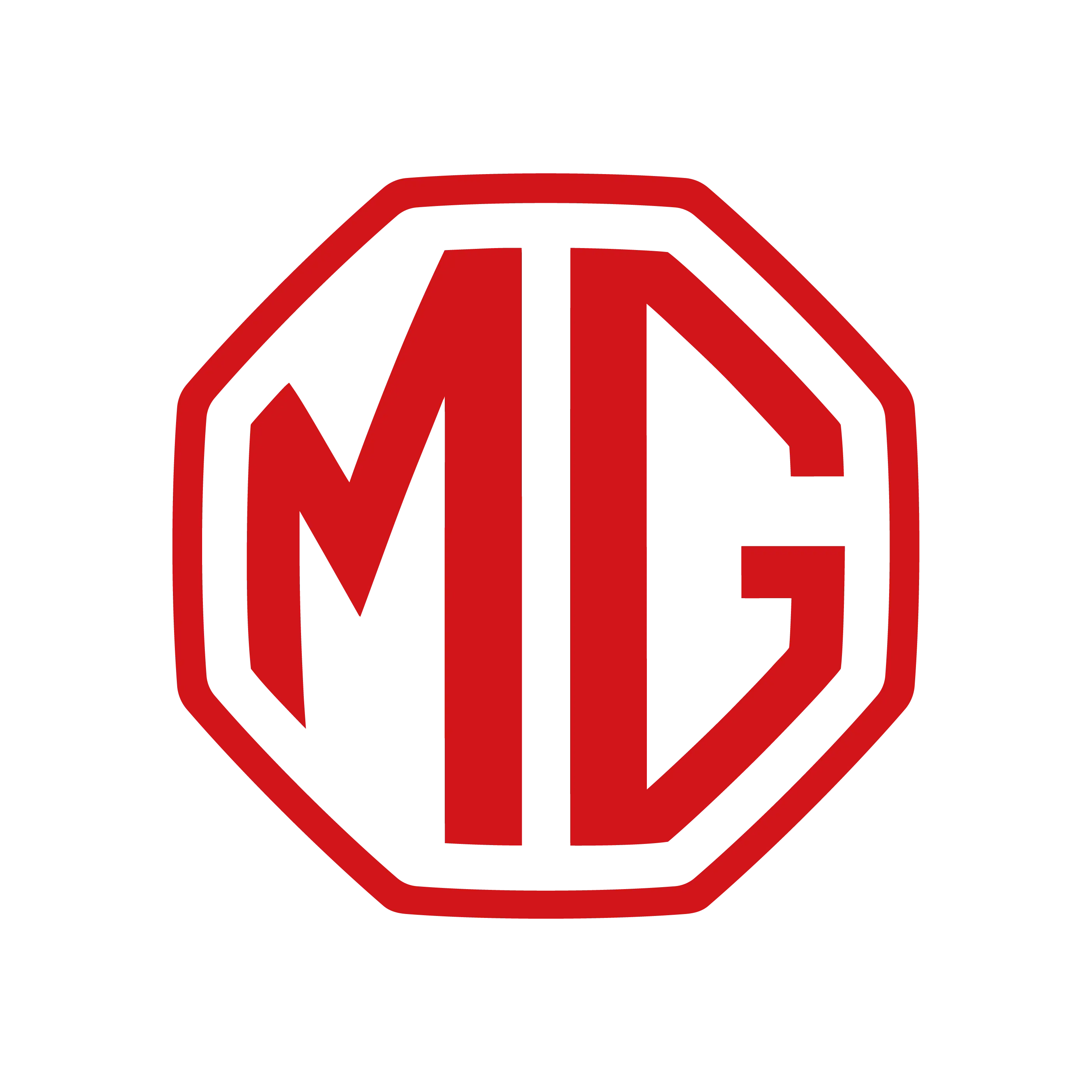 MG logo red
