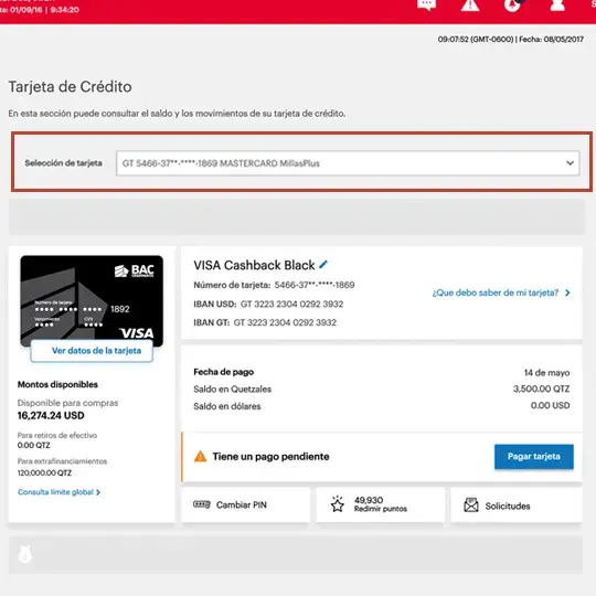 Pasos  para solicitar extrafinanciamiento Paso 02