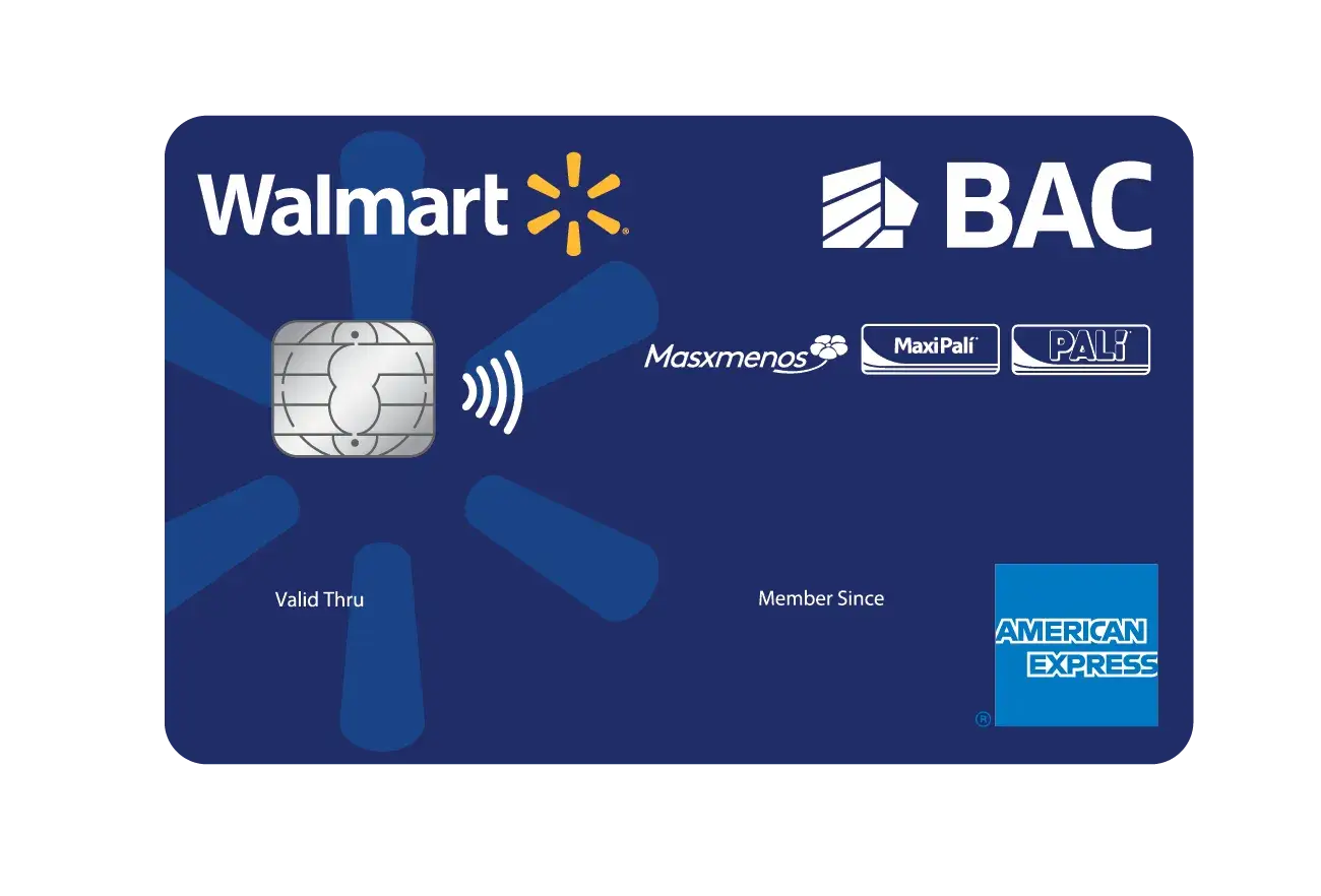 Tarjeta de crédito Walmart AMEX 