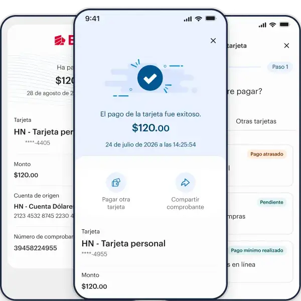 Pago de tarjetas