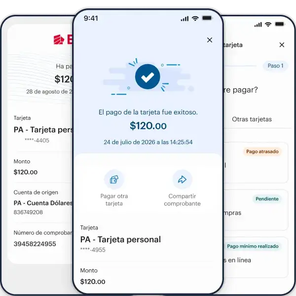 Pago de tarjetas