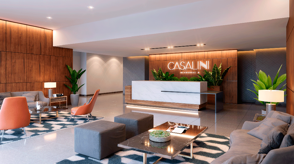 Lobby apartamento Casalini