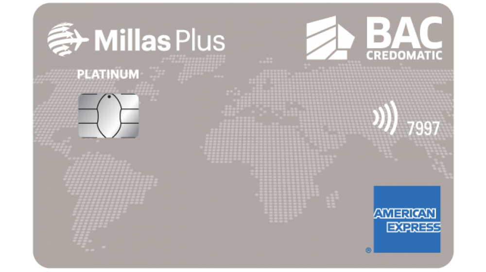 Tarjeta de crédito MillasPlus Platinum AMEX