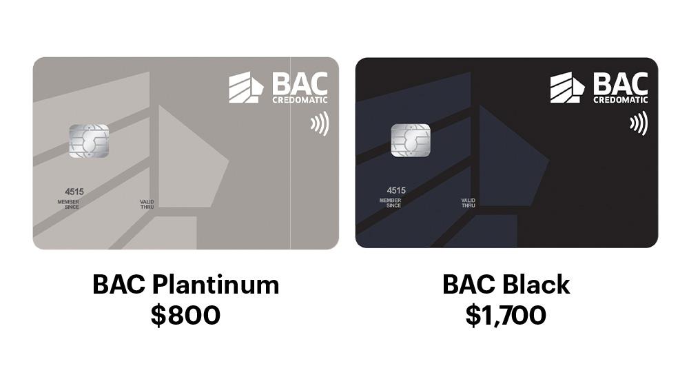 BAC Platinum y Black