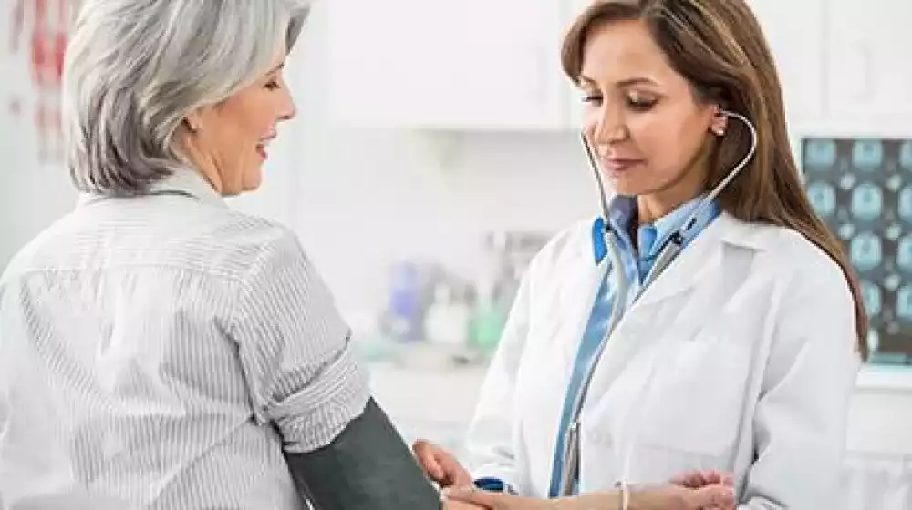 Persona cita con el doctor 