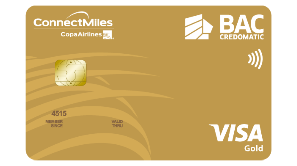 Tarjeta ConnectMiles Visa Gold
