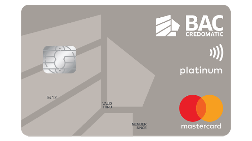 Tarjeta Mastercard Platinum