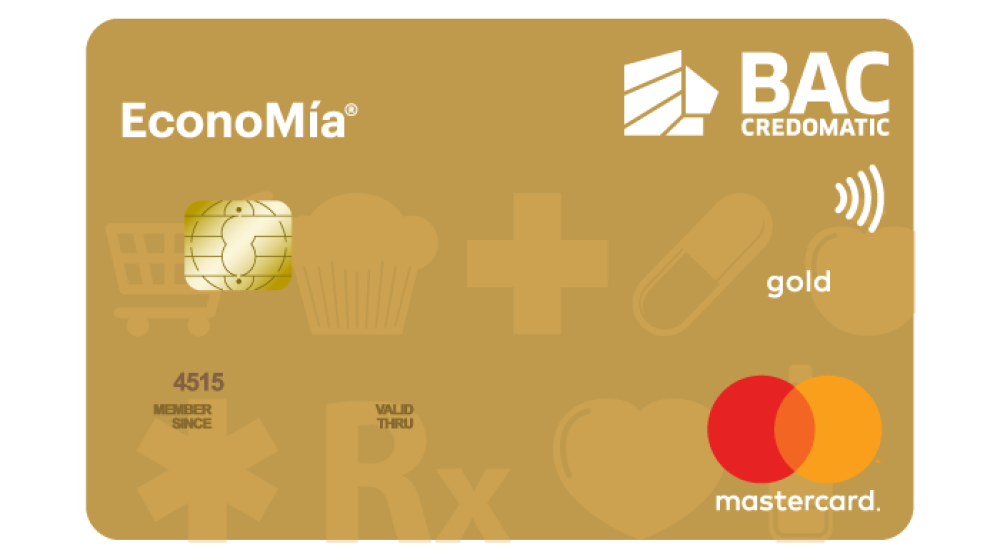 Tarjeta EconoMía Mastercard Gold