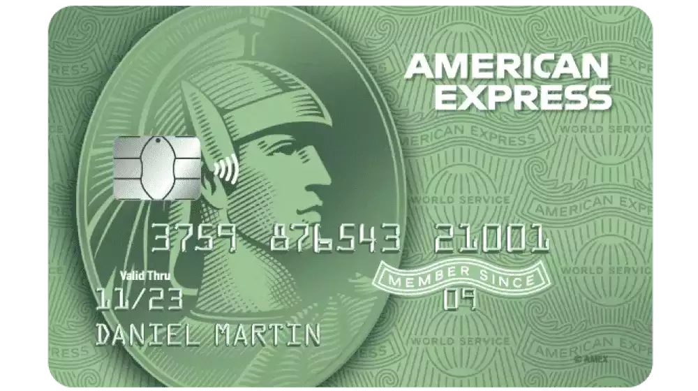 AMEX AmericanExpress Green Clasica