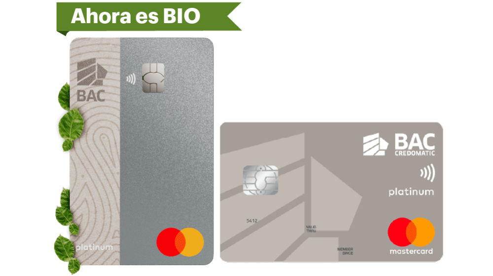 Tarjeta BIO Mastercard Platinum