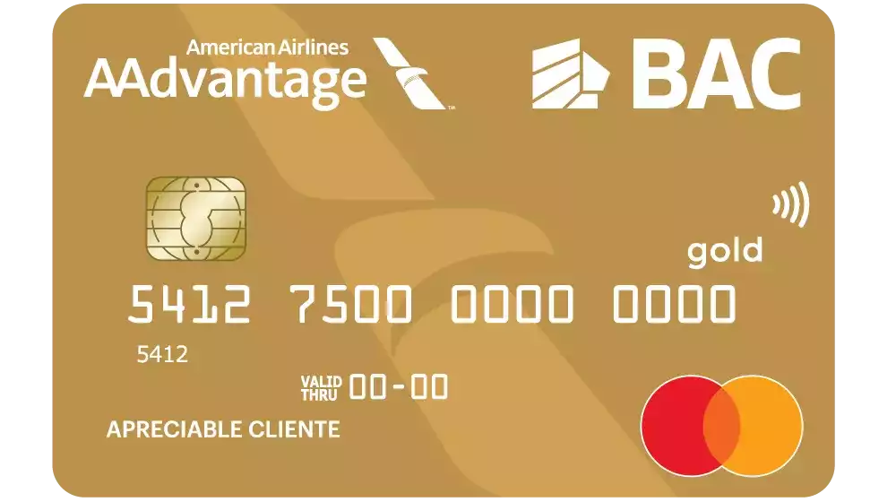 Tarjeta Mastercard AAdvantage Dorada