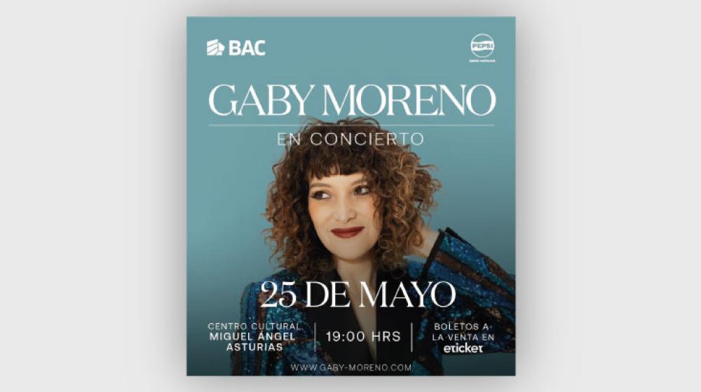 Gaby Moreno concierto