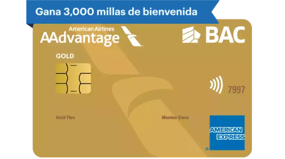 AAdvantage Gold American Express — BAC Credomatic