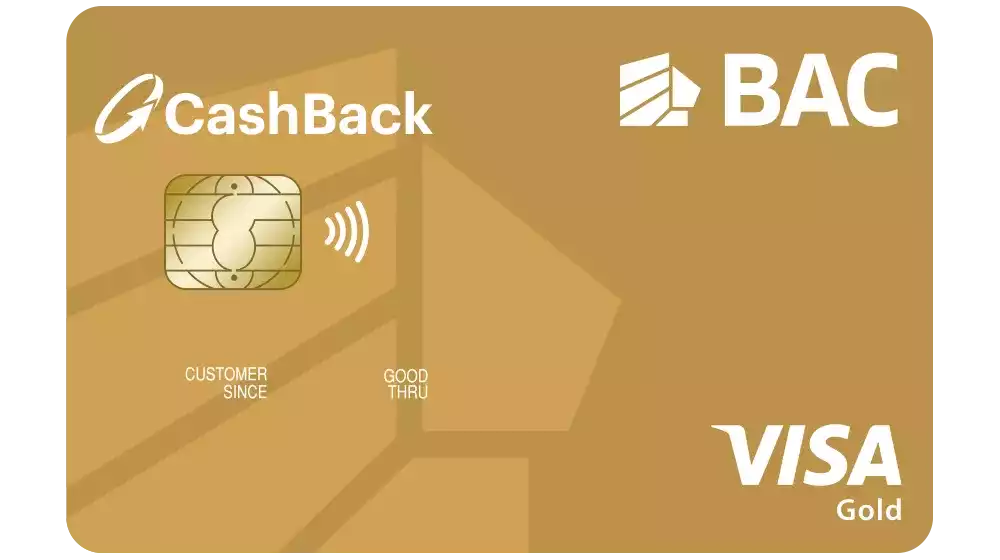 CashBack Dorada Visa BAC