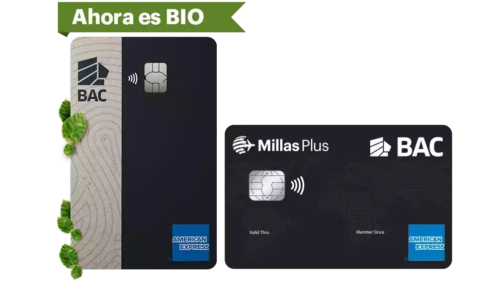 Tarjeta BIO - Millas Plus American Express