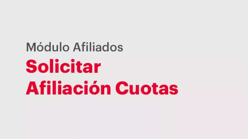 Afiliación Cuotas BAC