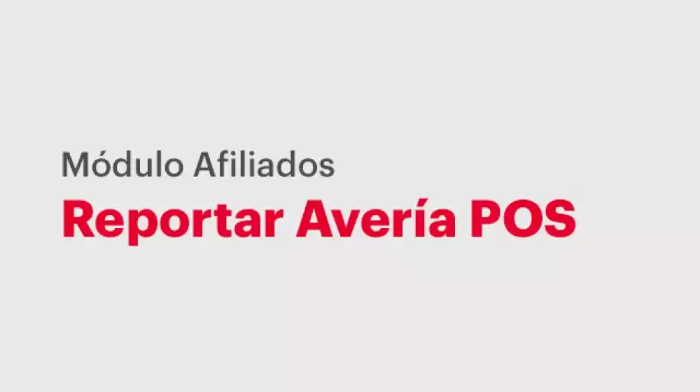 Avería POS