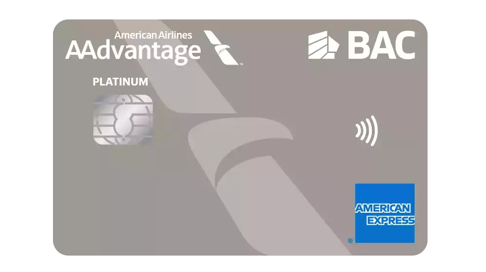 NI-Tarjeta BAC / AAdvantage Platinum Amex