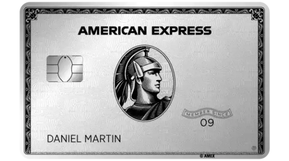 Tarjeta Amex metalica bac