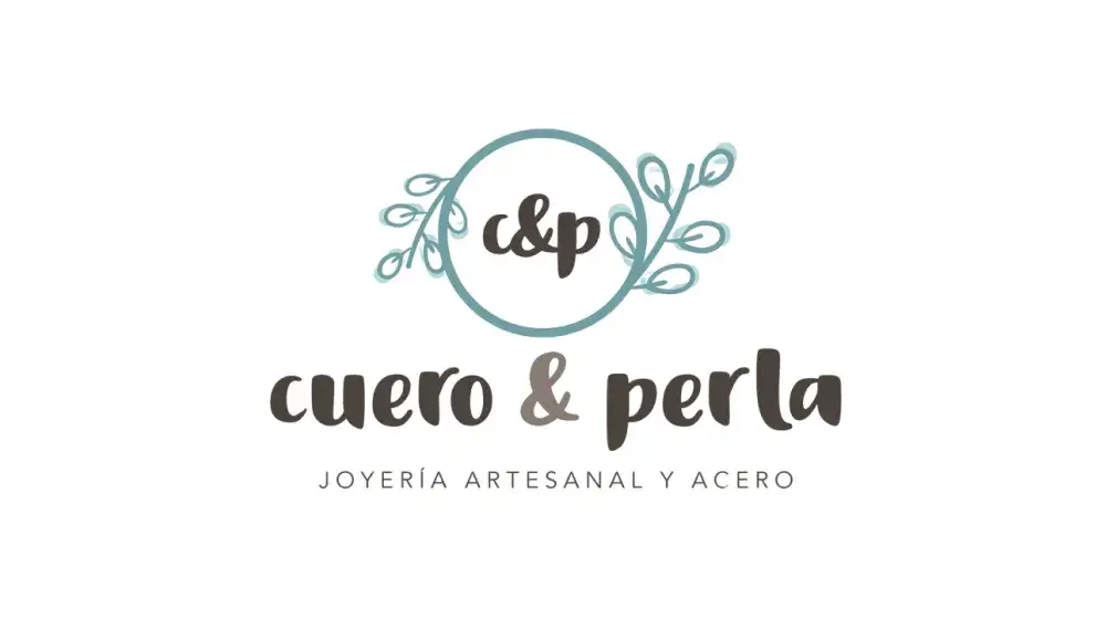 Logotipo de comercio Pyme Store CR: Cuero & Perla, especialistas en Joyería hecha a mano 100% artesanal