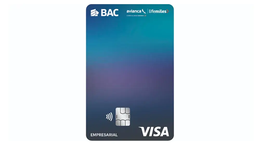 Tarjeta Lifemiles Empresarial de BAC