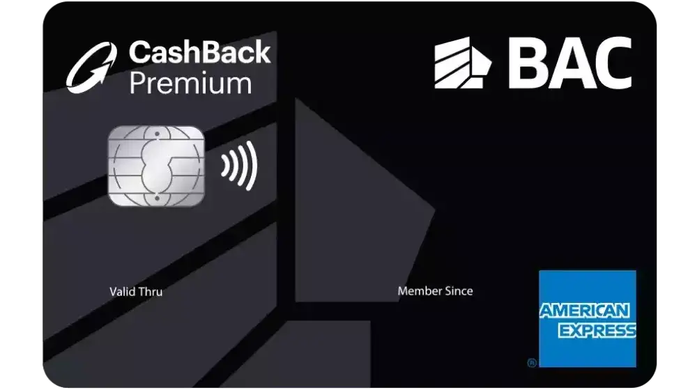 tarjeta cashback premium american express de BAC