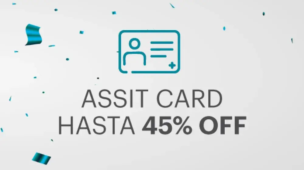 Assit Card hasta 45% OFF