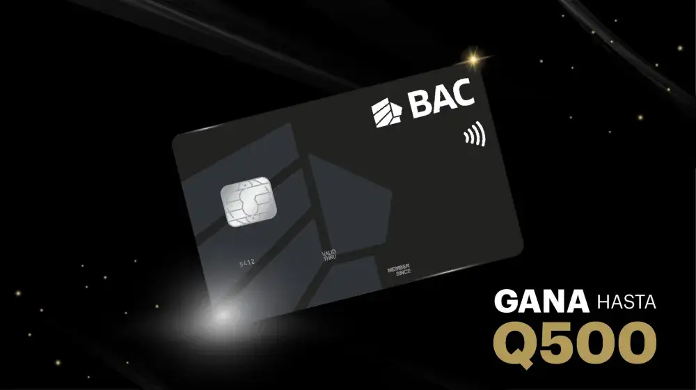 refiere una tarjeta BAC
