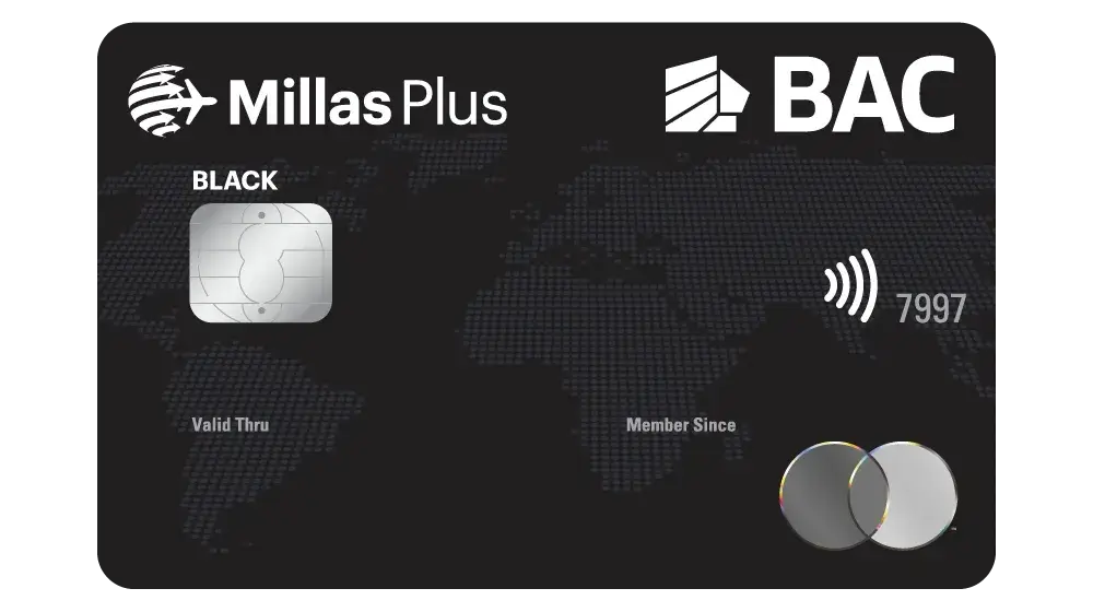 Millas Plus Black Mastercard — BAC Credomatic