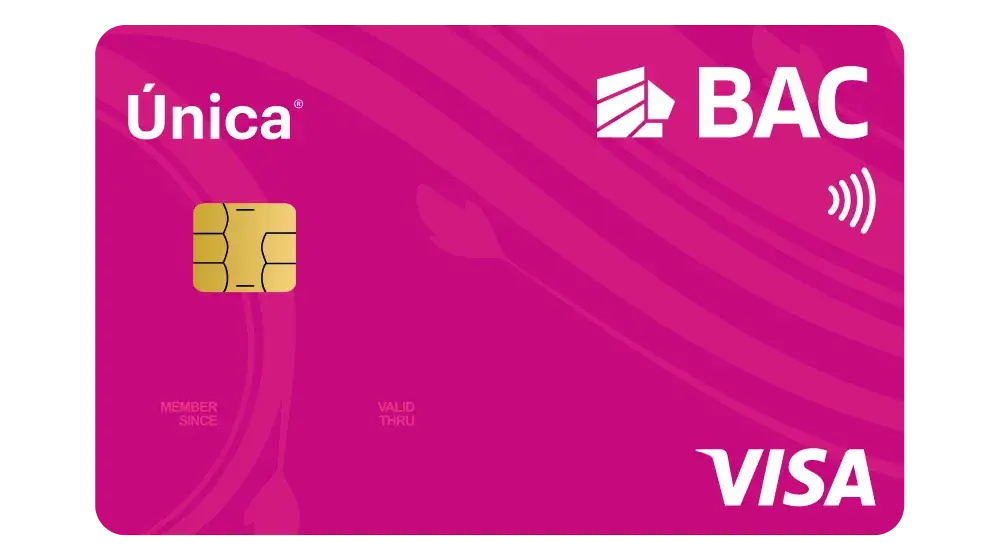 Tarjeta Única Visa de BAC Honduras