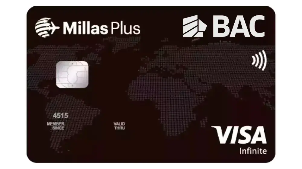 Millas Plus Visa Infinite — BAC Credomatic
