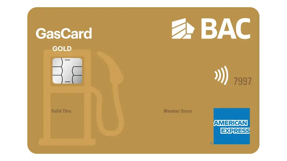 Tarjeta de crédito GasCard Gold American Express
