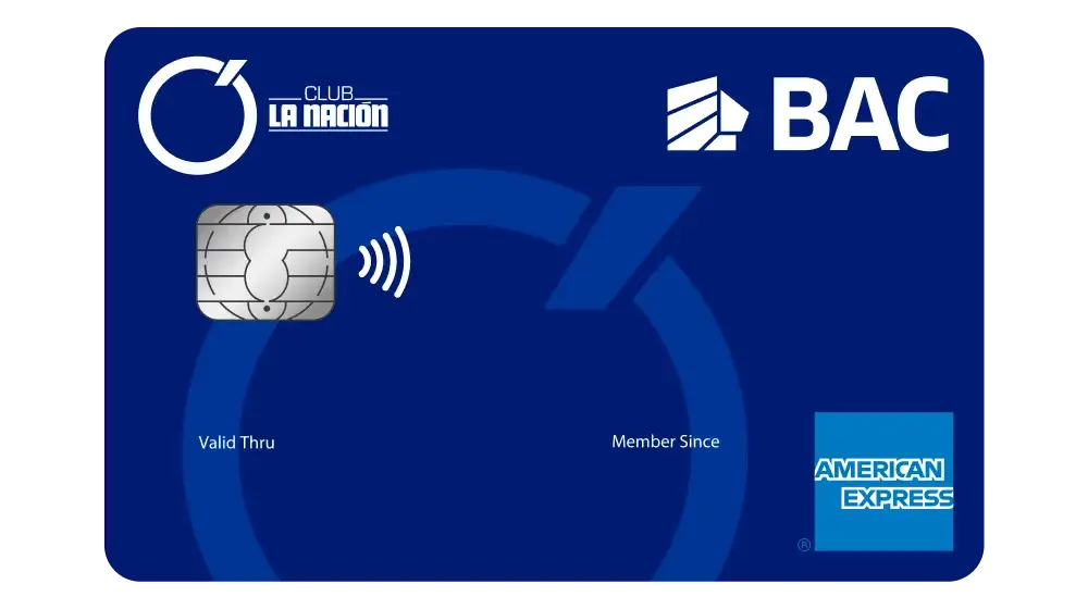 Tarjeta La Nacion American Express de BAC Costa Rica
