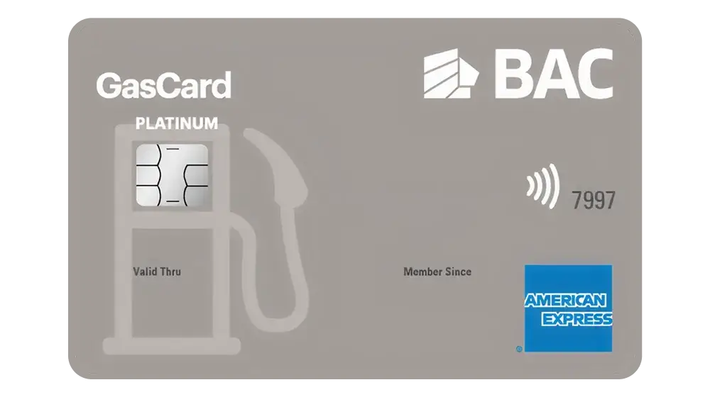 Tarjeta de crédito AMEX GasCard