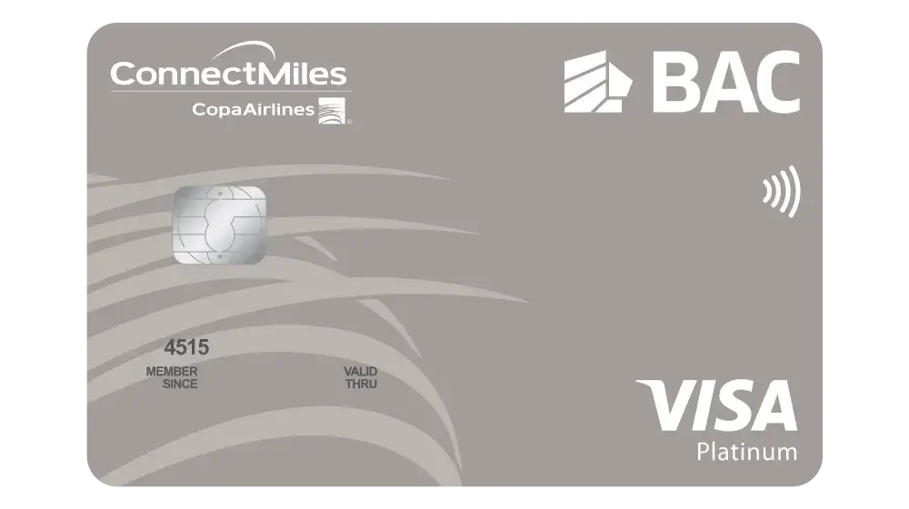 Tarjeta de Crédito Visa ConnectMiles Platinum