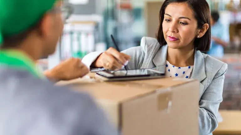 Tarjeta de depósito