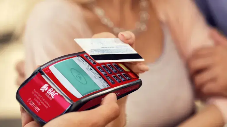 POS BAC Credomatic comercio afiliado utilizando ASF