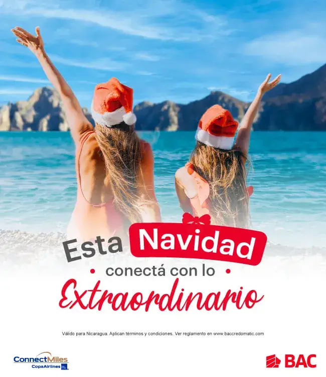 Imagen de campaña ConnectMiles: Esta navidad conectá con lo extraordinario